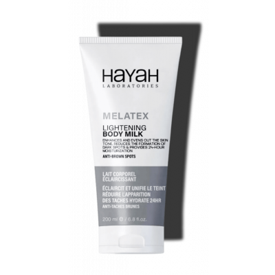 HAYAH LABORATORIES MELATEX LIGHTENING BODY MILK ANTI-BROWN SPOTS 200 ML